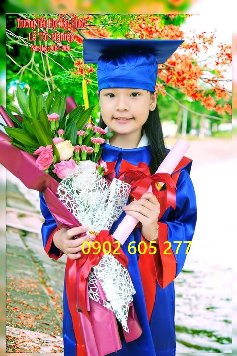 Mua áo tốt nghiệp lớp 5 có sẵn - ao tot nghiep lop 5
