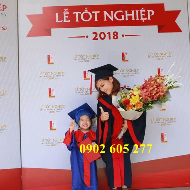 Cắt may áo tốt nghiệp sinh viên tại TPHCM