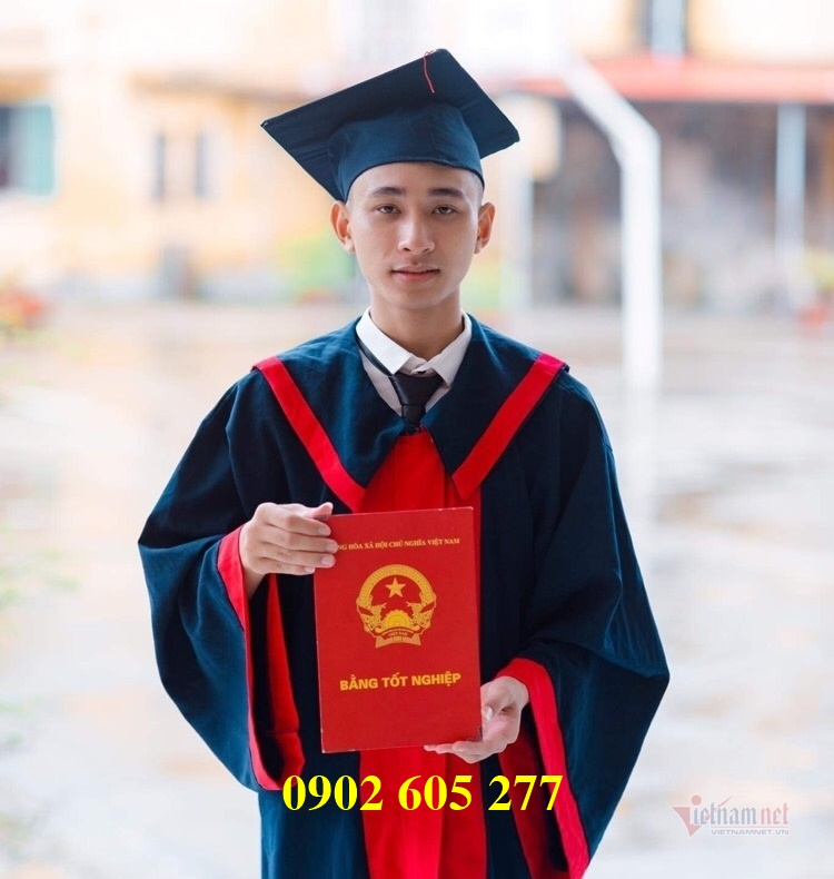 May áo tốt nghiệp cho tân cử nhân Gò Vấp