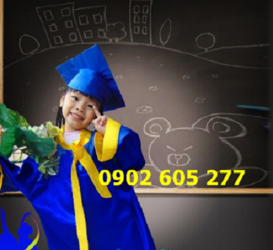 Xưởng may lễ phục tốt nghiệp mầm non giá rẻ