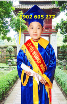 Bán áo tốt nghiệp cấp 1 chất lượng