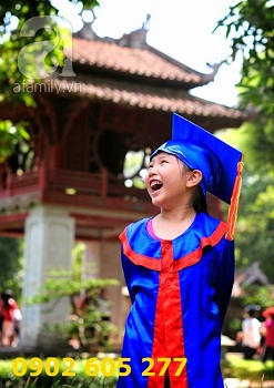Cơ sở cho thuê áo tốt nghiệp cấp 1