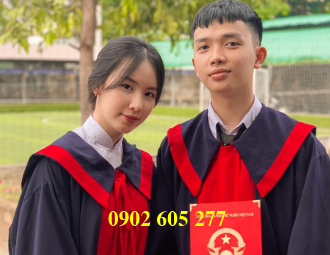 ĐẶT MAY LỄ PHỤC TỐT NGHIỆP CẤP 3