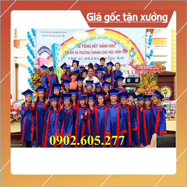 ÁO CỬ NHÂN CHO HỌC SINH LỚP 5- ao cu nhan lop 5 ra truong